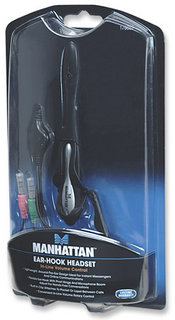 Manhattan 176682 headphones/headset Ear-hook Office/Call center – image 3