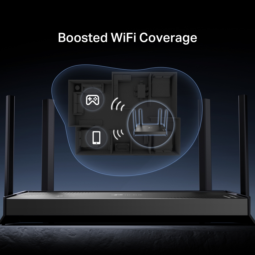 TP-Link Archer BE220 wireless router Gigabit Ethernet Dual-band (2.4 GHz – image 7