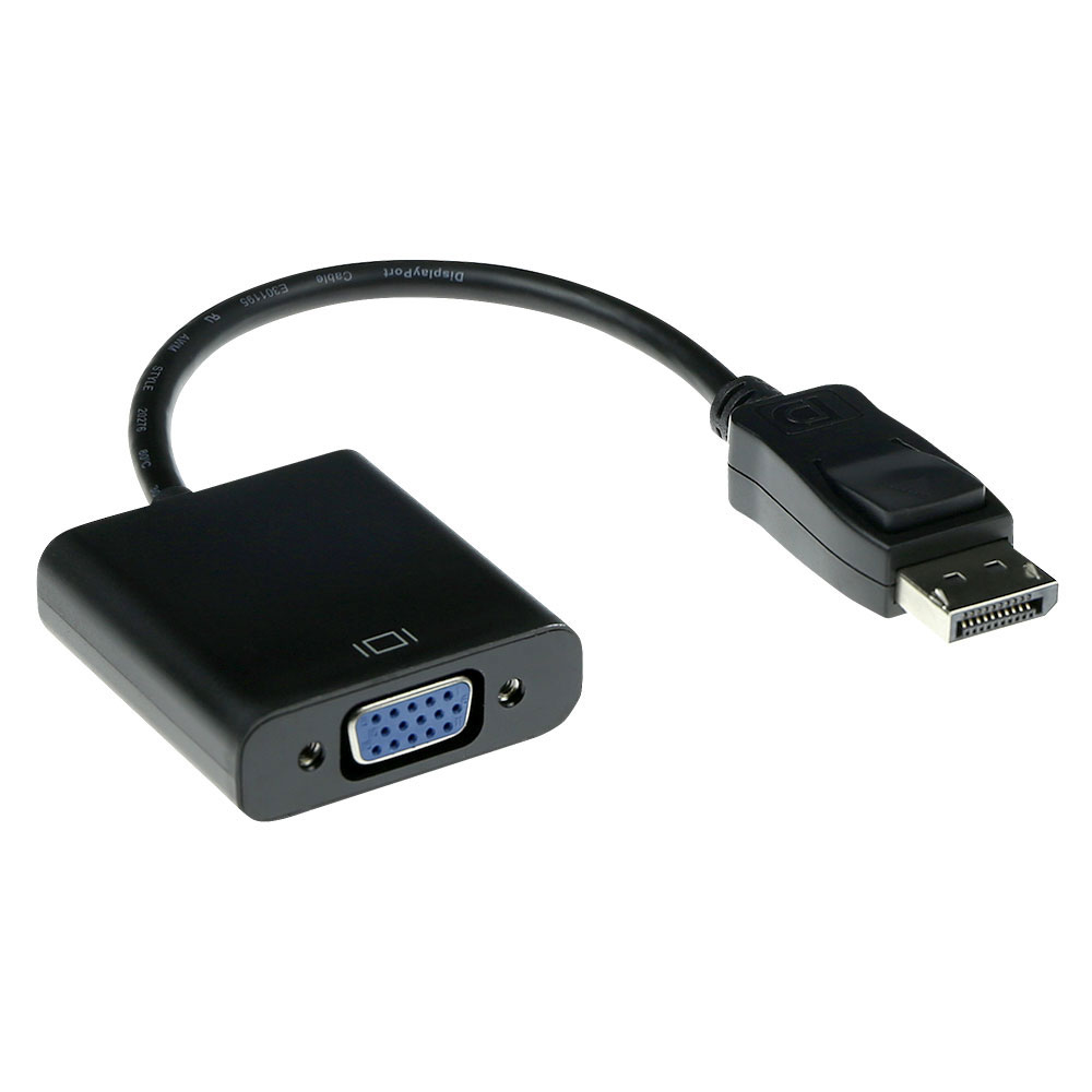 ACT 0.15 meters adapter cable DisplayPort male - VGA female