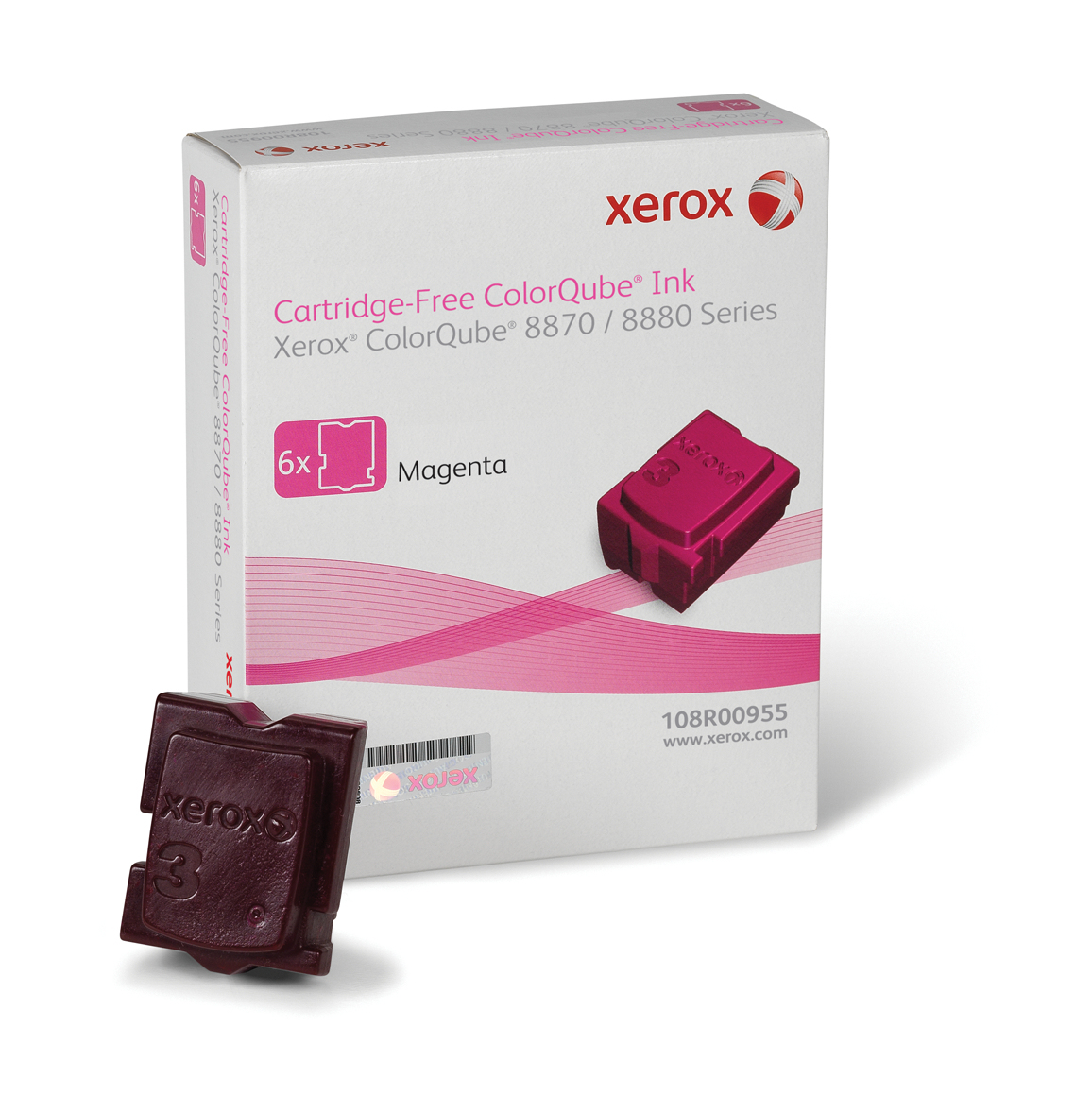 Xerox ColorQube 8870 solid ink, magenta (6 stavar 17300 sidor)