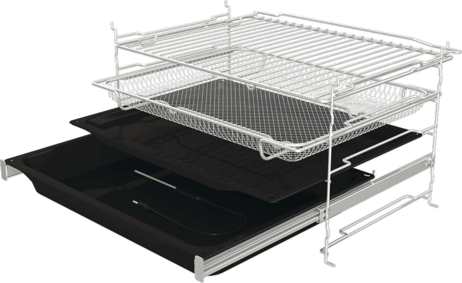 Hisense This built in oven makes cooking easy with its large 77 litre capacity, even heat distribution and easy to clean design. Its sleek black glass finish ad – image 9