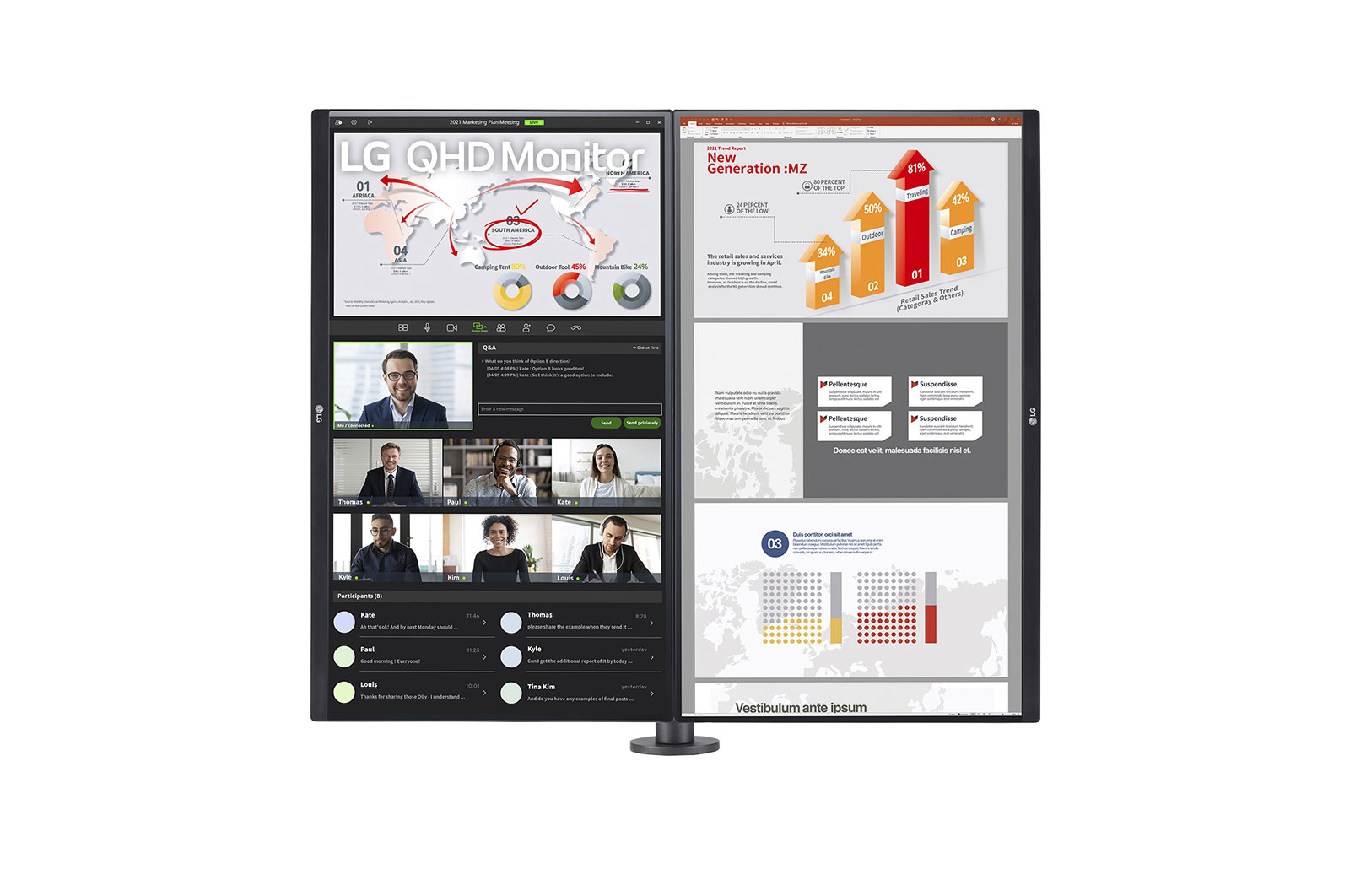 LG 27QP88DP-BS computer monitor – image 3