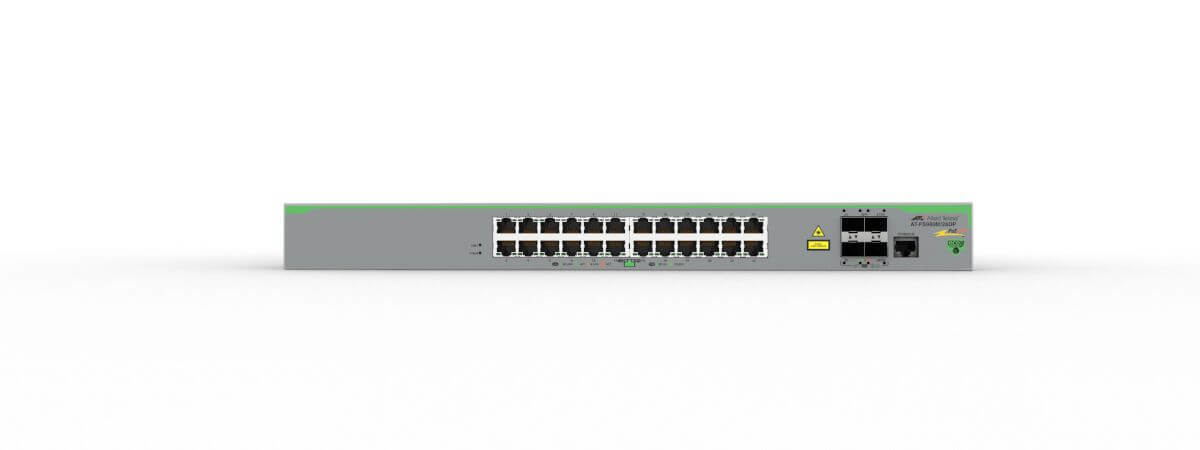 Allied Telesis AT-FS980M/28DP-50 Managed L3 Fast Ethernet (10/100) Power over Ethernet (PoE) Grey – image 3