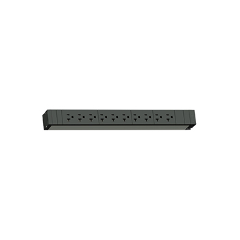 Legrand LP-21211 power distribution unit (PDU) 10 AC outlet(s) 1U Black, Silver – image 2