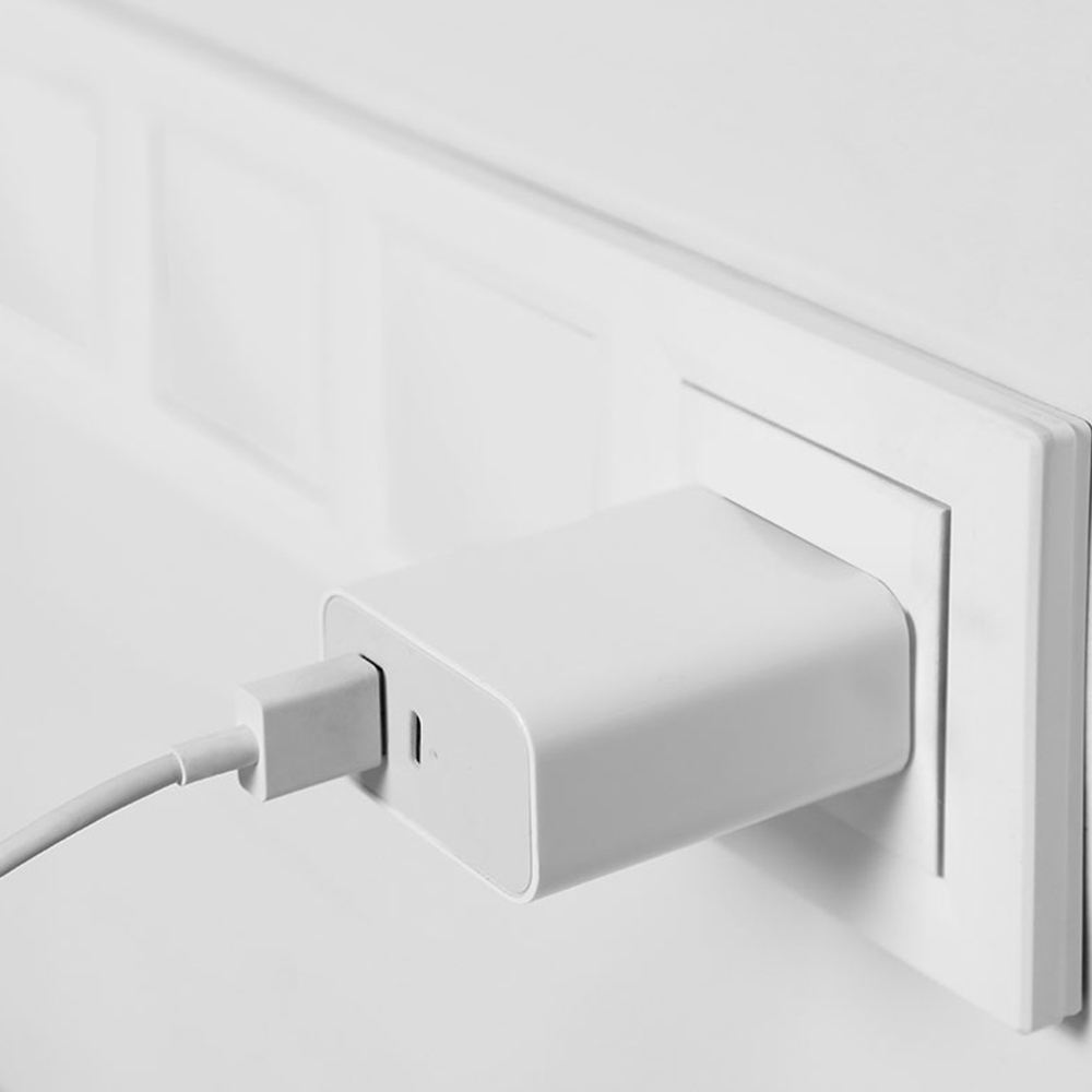 Cargador de Pared Vorago AU-350 - USB 3.0 - USB-C - Blanco - AU-350-WH Cargador de Pared Vorago AU-350 - USB 3.0 - USB-C - Blanco - AU-350-WH