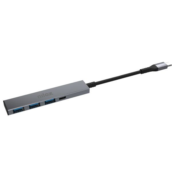 Nilox NXHUBUSBC02 interface hub USB 3.2 Gen 1 (3.1 Gen 1) Type-A + Type-C 625 Mbit/s – image 2