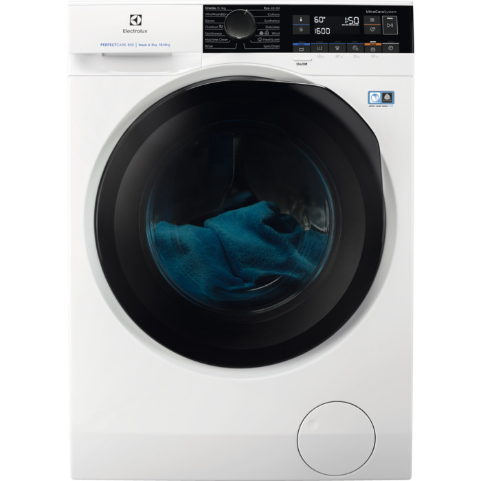 Electrolux EW8WN261B washer dryer Freestanding Front-load White – image 1