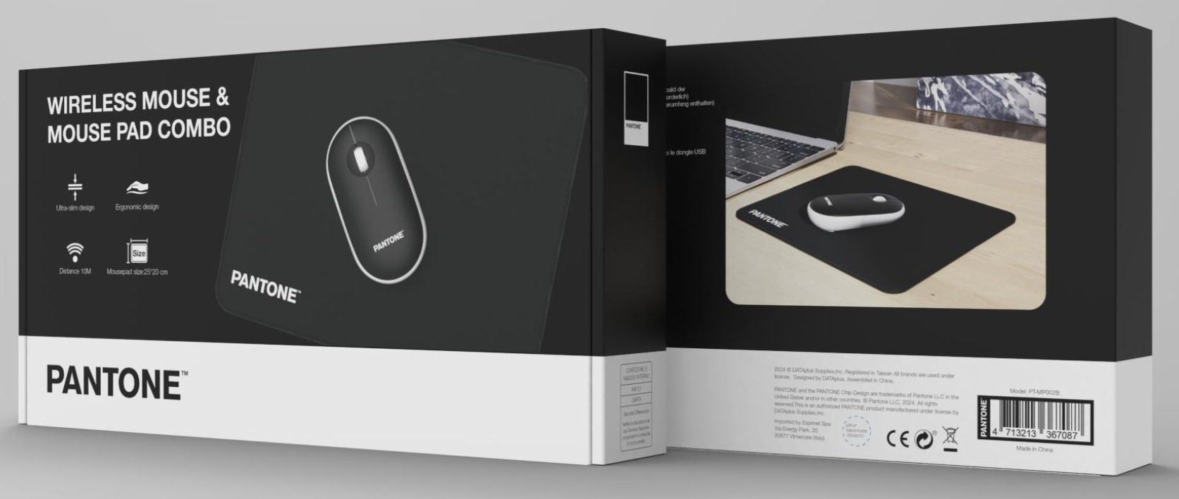 Celly PT-MP002B mouse Office Ambidextrous Laser 100 DPI – image 4