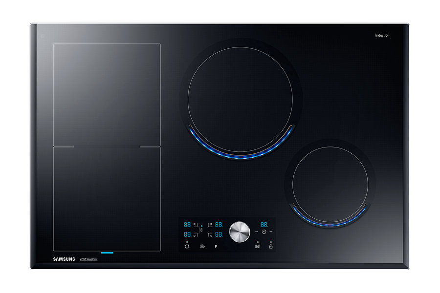 Samsung NZ84J9770EK Stainless steel Built-in Zone induction hob 4 zone(s)