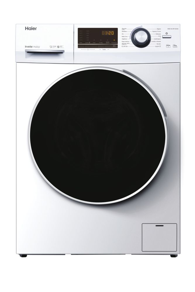 Haier 636 Series HWD100-BP14636N washer dryer Freestanding Front-load White