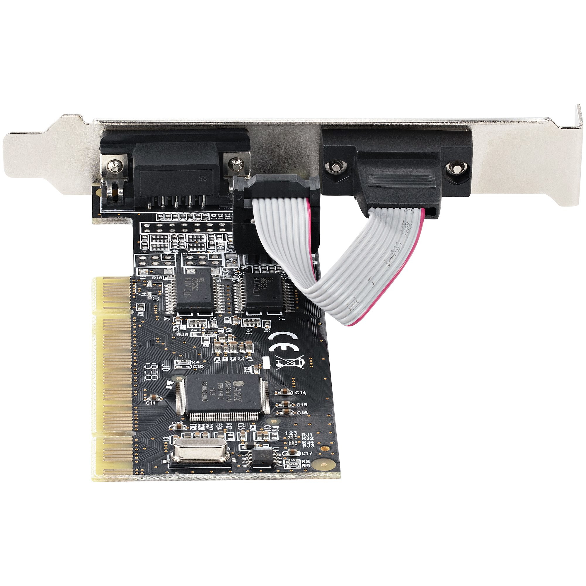 StarTech.com 2-Port PCI RS232 Serial Adapter Card - PCI Serial Port Expansion Controller Card - PCI to Dual Serial DB9 Card - Standard (Installed) & Low Profile – image 9
