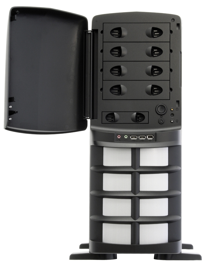 Chieftec GX-01-B computer case Midi Tower Black, Silver – image 5