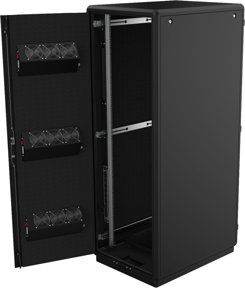 Lanview RDLAK26U751BLT rack cabinet 26U Black – image 2