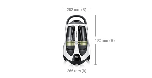 Samsung SC88L0 2 L Cylinder vacuum Dry 1200 W – image 4
