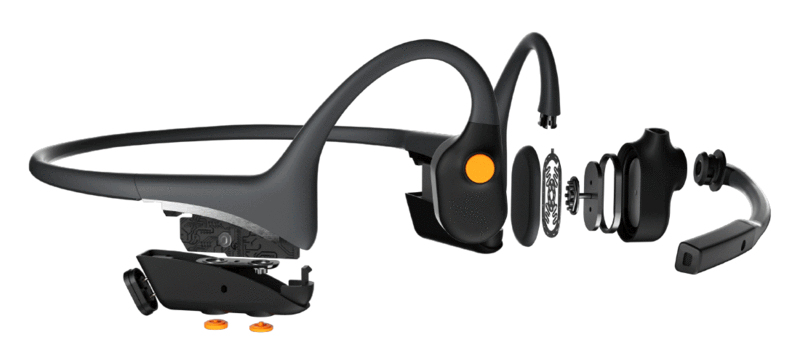 SHOKZ OpenComm Headset Wireless Ear-hook, Neck-band Calls/Music USB Type-C Bluetooth Grey – image 6