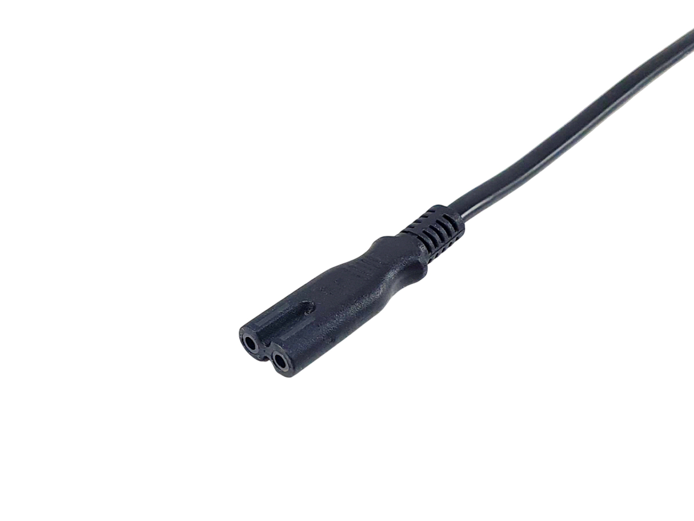 Equip Stromkabel 2pin Euro  ->C7  St/Bu   schwarz  1.80m PVC Polybeutel Stromkabel