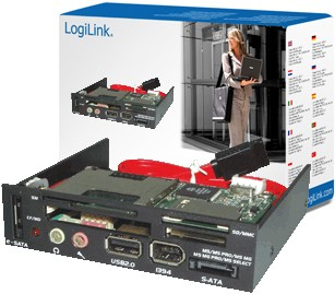 LogiLink 3.5" Multifunction Card Reader – image 2