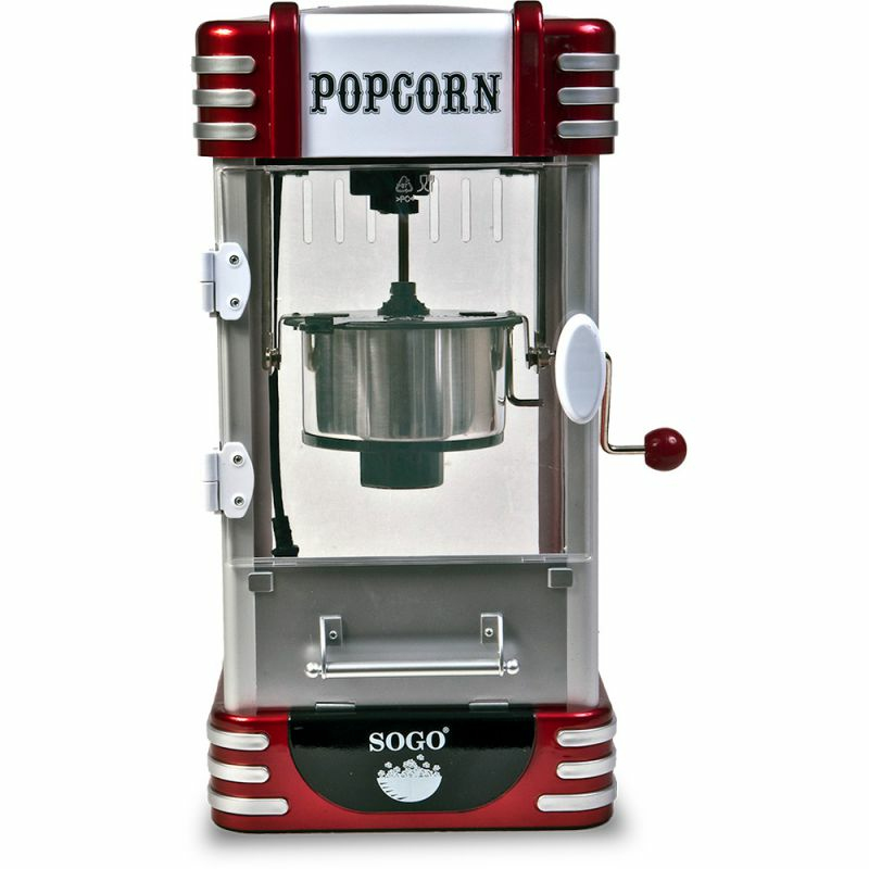 Sogo PAL-SS-11350 popcorn popper Black, Red, Stainless steel – image 7
