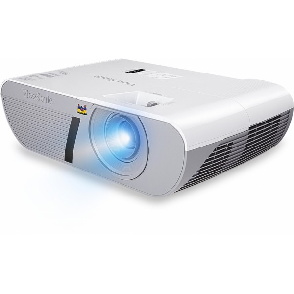 Viewsonic PJD5155L data projector Standard throw projector 3300 ANSI lumens DLP SVGA (800x600) 3D Grey, White – image 4