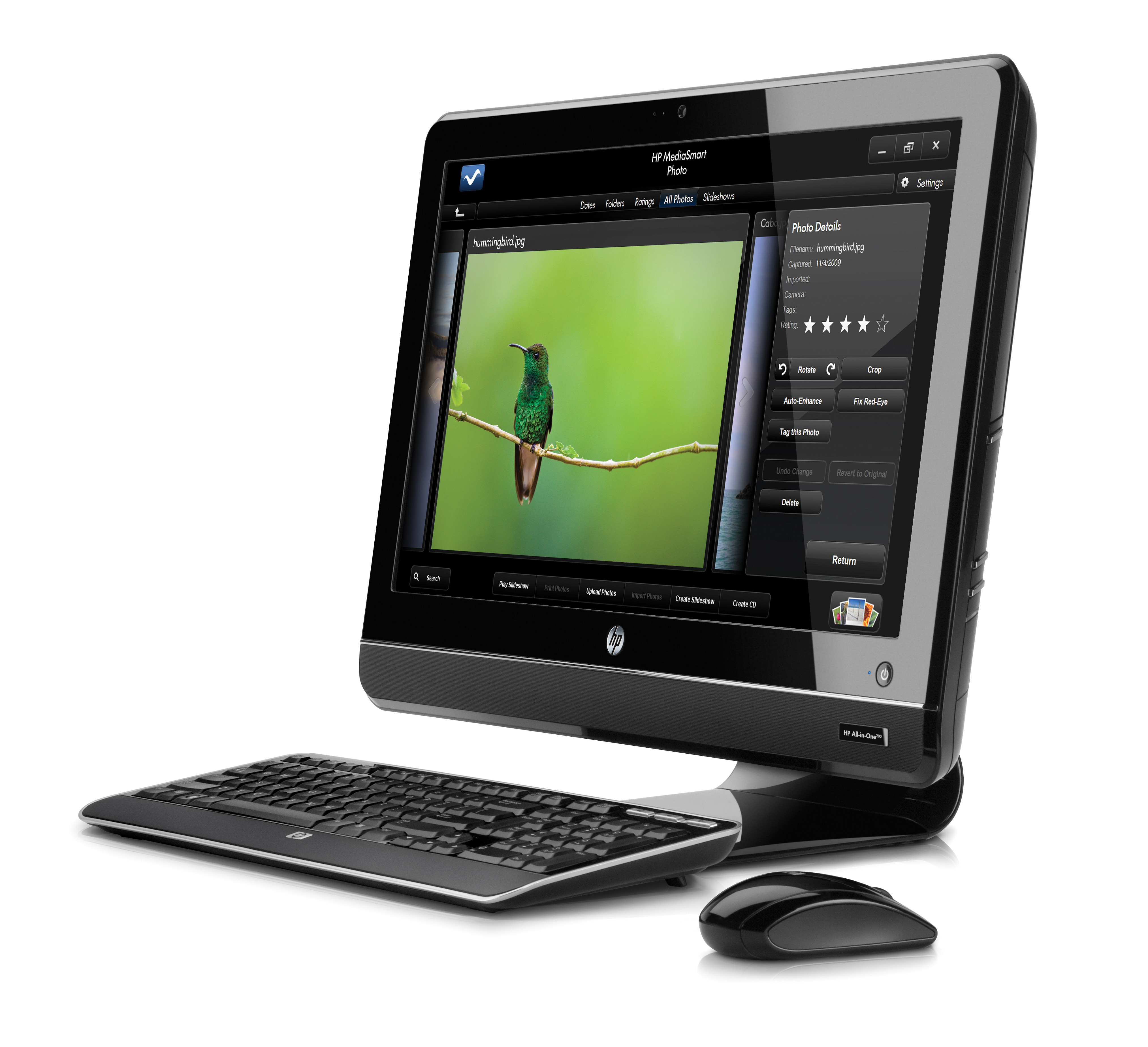 HP All-in-One 200-5210uk Desktop PC image 2