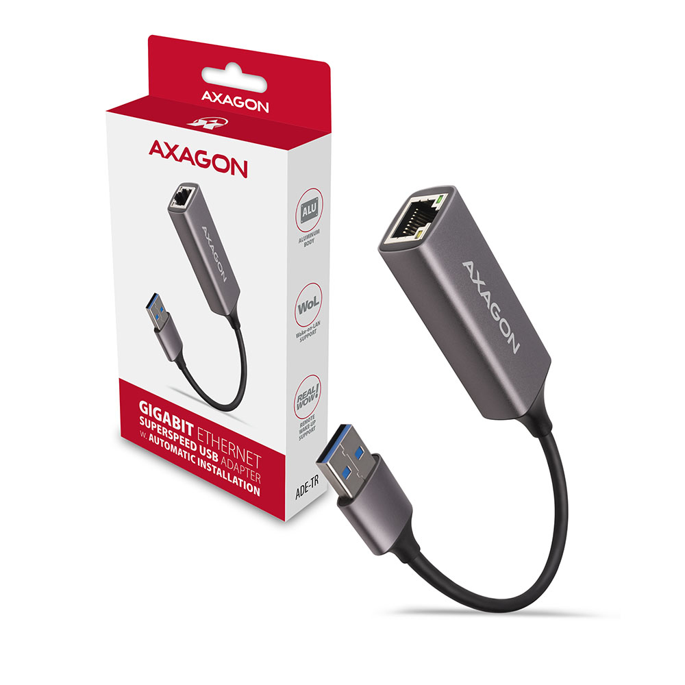 Axagon ADE-TR SuperSpeed USB gigabit ethernet adapter – image 6