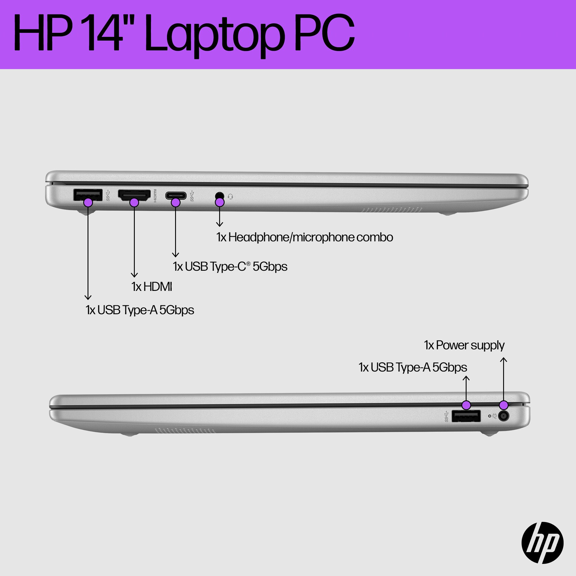 HP 14-em0005na AMD Ryzen™ 7 7730U Laptop – image 3