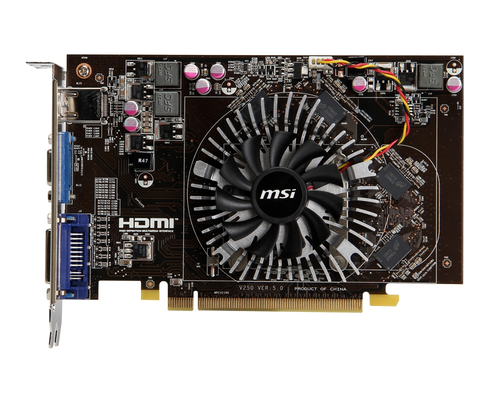 MSI V250-054R graphics card AMD Radeon HD6670 – image 2