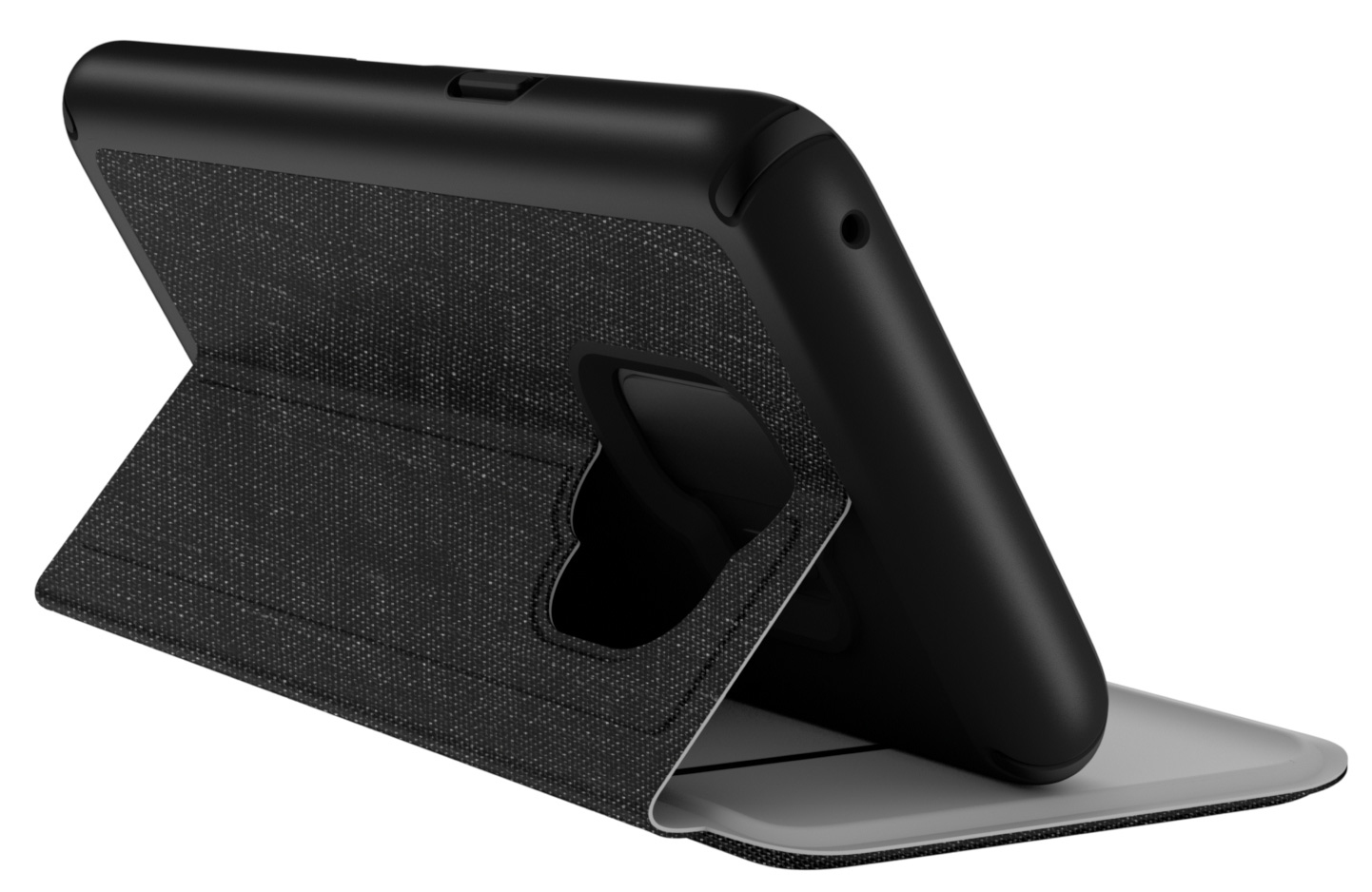 Speck Presidio Folio Samsung Galaxy S9 Plus Heathered Black