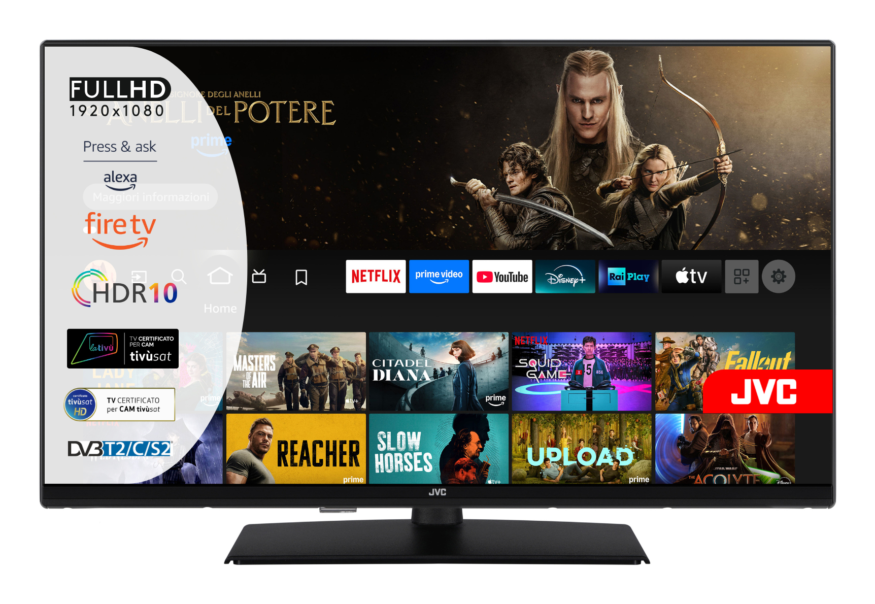 JVC VRF345I 32" — vue 1 sur 7