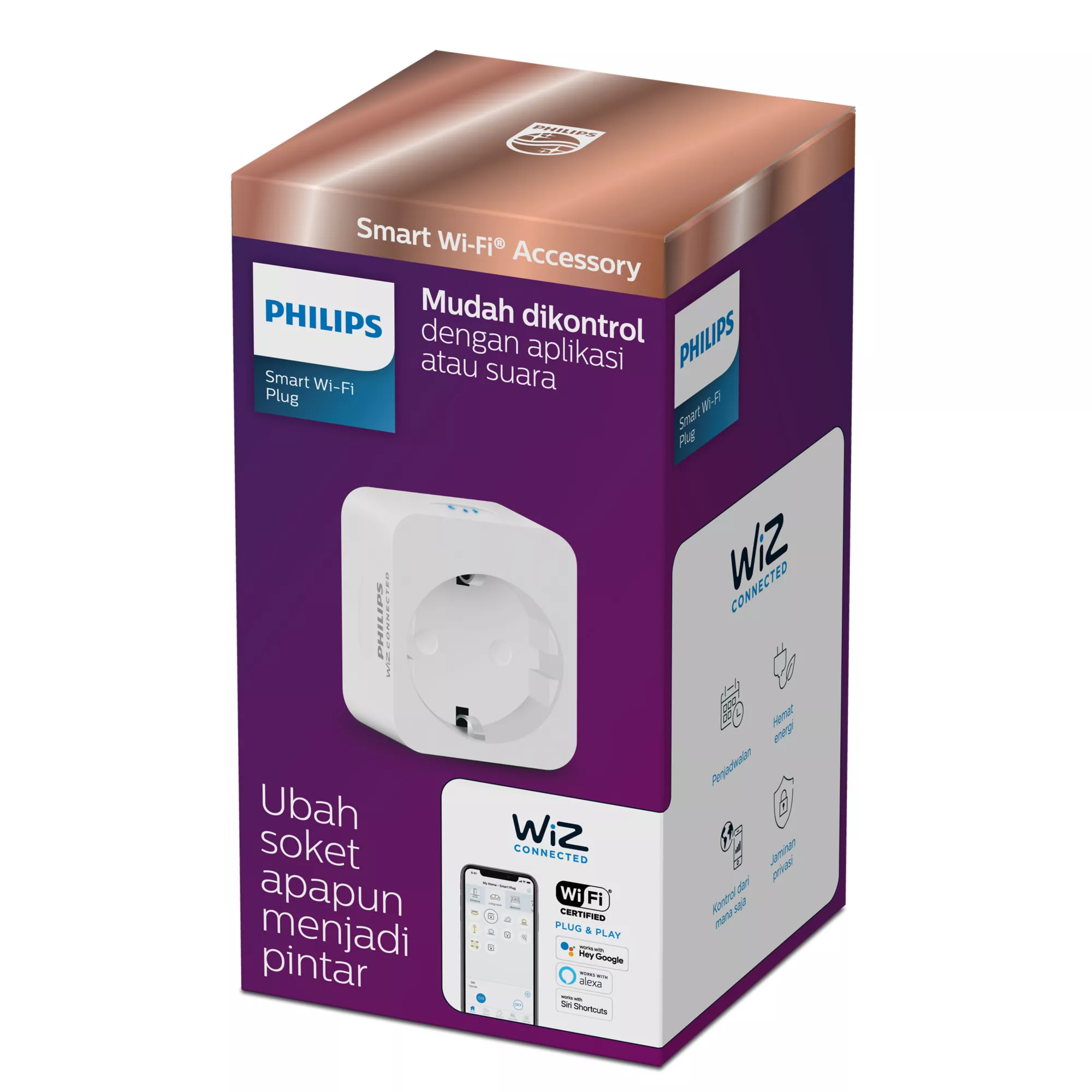 Philips by Signify Philips 8719514386822 smart plug Home, Office White – image 3