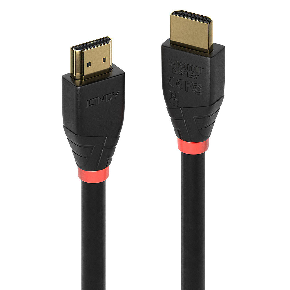 Lindy 41074 HDMI-kabel 25 m HDMI Typ A (standard) Svart