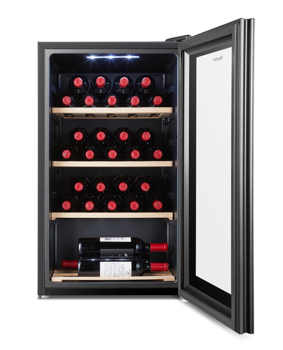 Hisense RW30D4AJ0 wine cooler Compressor wine cooler Freestanding Black 30 bottle(s) – image 3