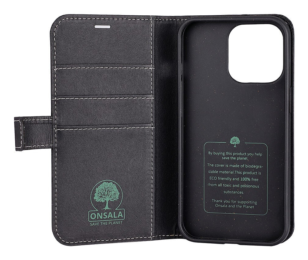Onsala ECO Mobile Cover Black iPhone 13 Pro – image 3