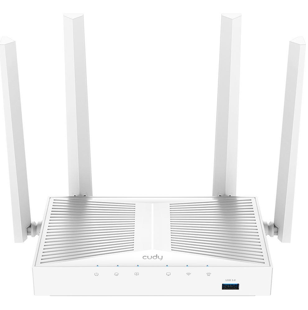 Cudy WR1300S wireless router Gigabit Ethernet Dual-band (2.4 GHz