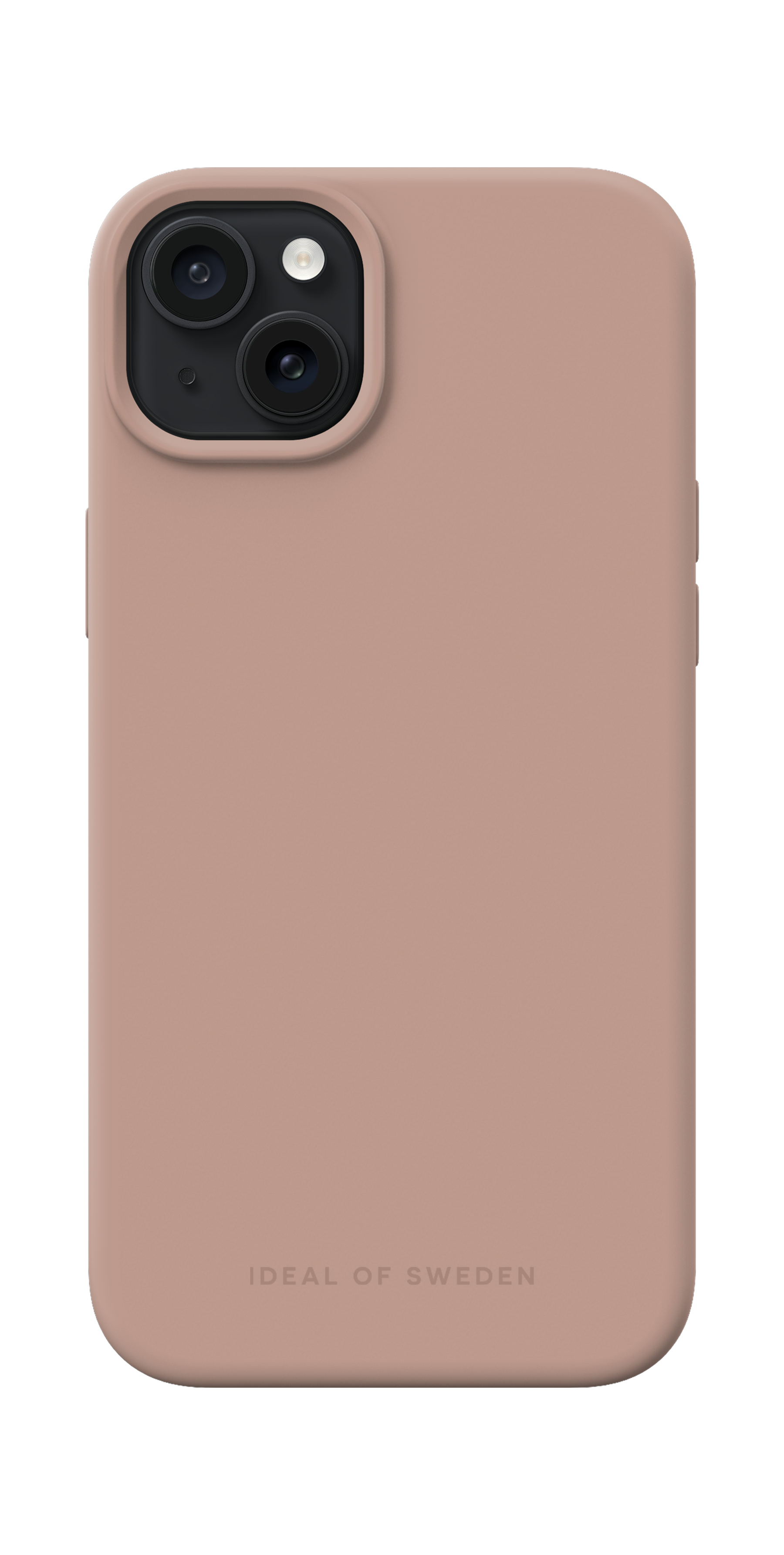 iDeal of Sweden Silicone Case iPhone 15 Plus Blush Pink