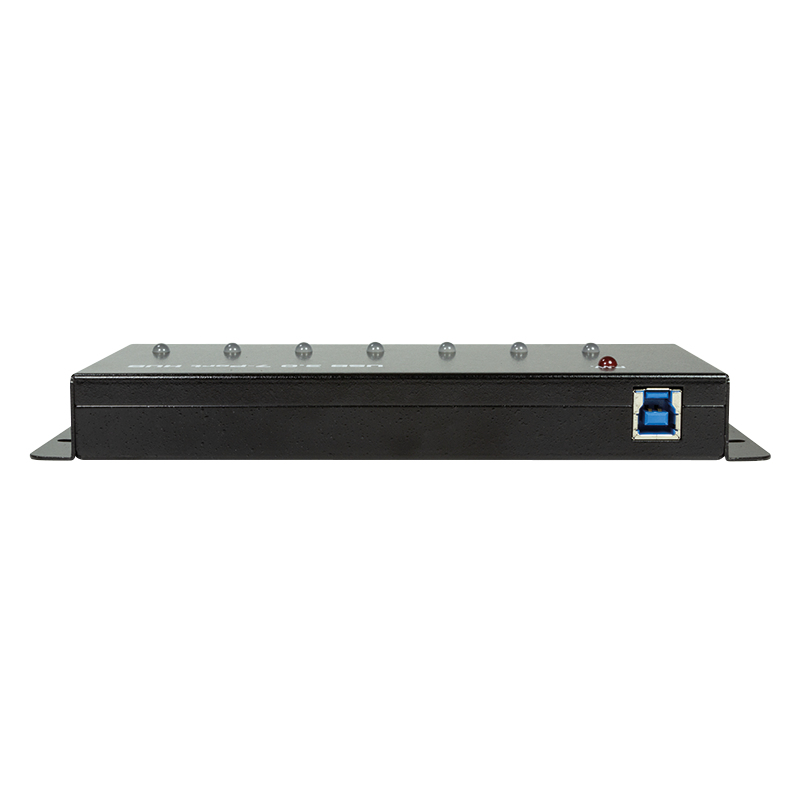 LogiLink UA0317 interface hub USB 3.2 Gen 1 (3.1 Gen 1) Type-B 5000 Mbit/s Black – image 2
