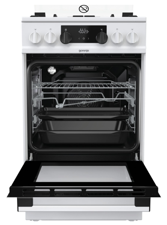 Gorenje K5352WF cooker Freestanding cooker Electric Gas White – image 2