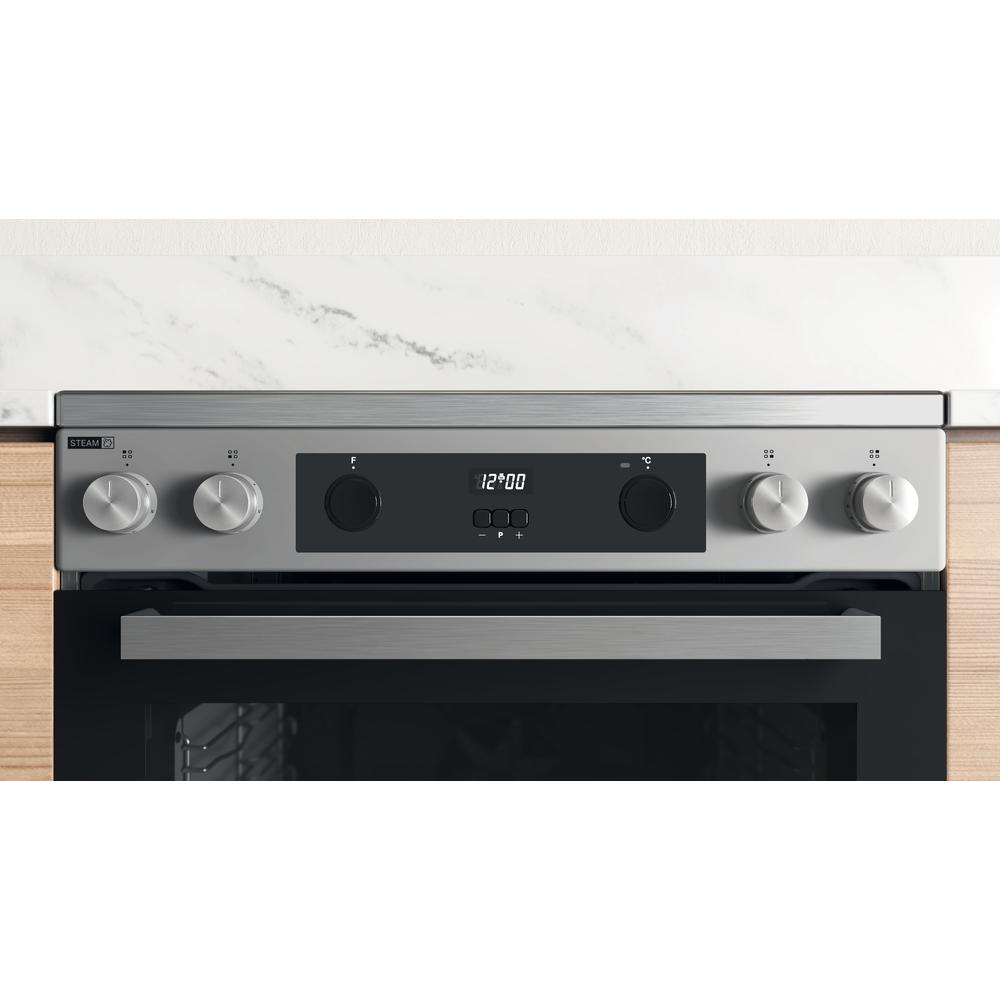 Whirlpool WS68V8CCXT Freestanding cooker Electric Zone induction hob Stainless steel – image 9