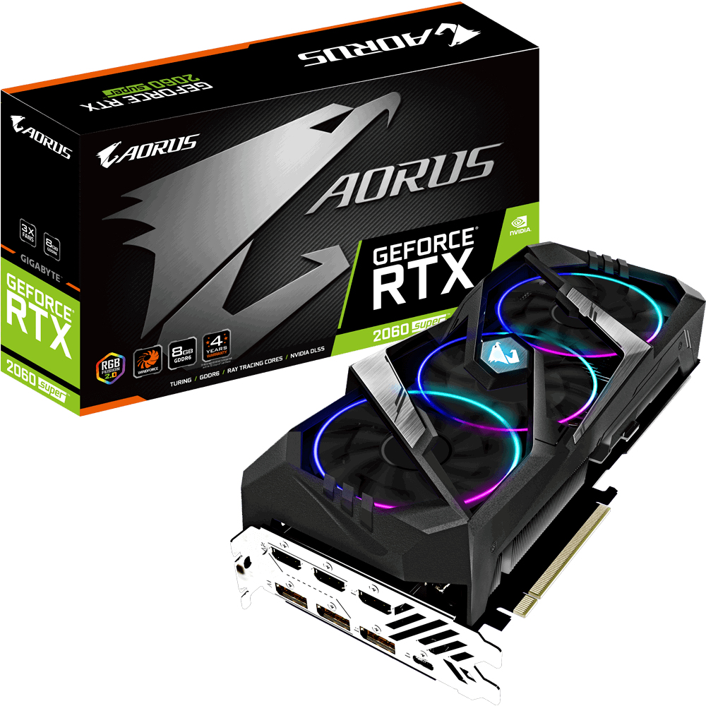GIGABYTE AORUS GeForce RTX 2060 SUPER – image 1