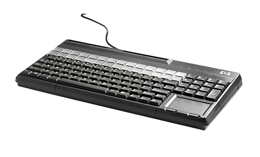 HP 863544-091 keyboard Office USB Norwegian Black – image 1