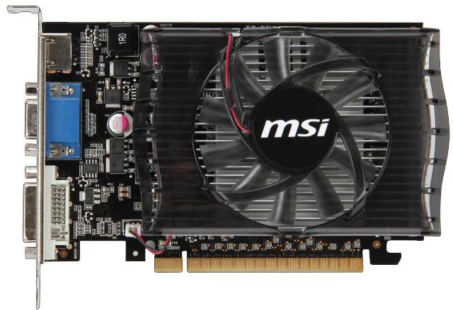 MSI N630-2GD3 graphics card NVIDIA GeForce GT 630
