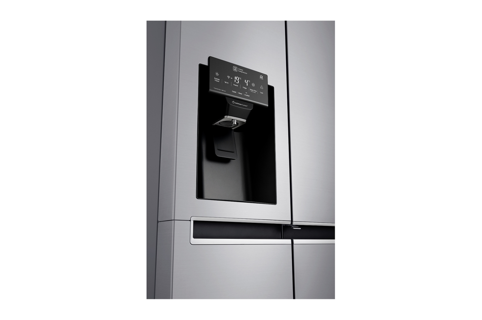 LG GSS6691PS side-by-side refrigerator Freestanding – image 9