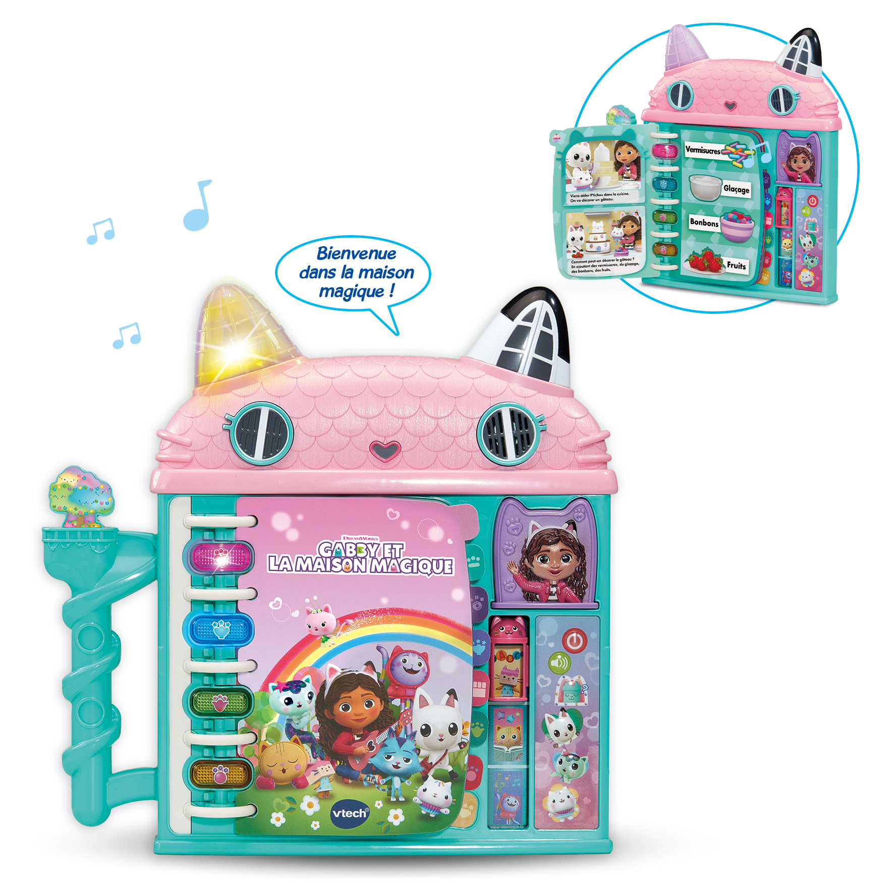 VTech GABBY ET LA MAISON MAGIQUE - LA MAISON-LIVRE ÉDUCATIVE – image 3