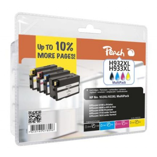 Peach 0A315751 ink cartridge Black, Cyan, Magenta, Yellow
