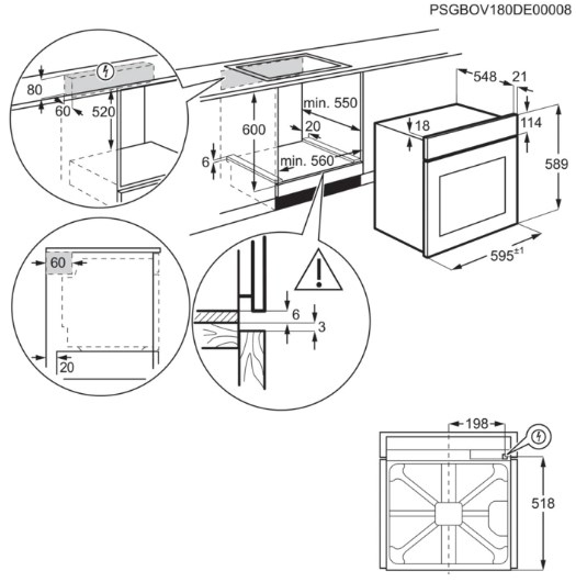 Electrolux KOFGH20TM 72 L Black – image 7