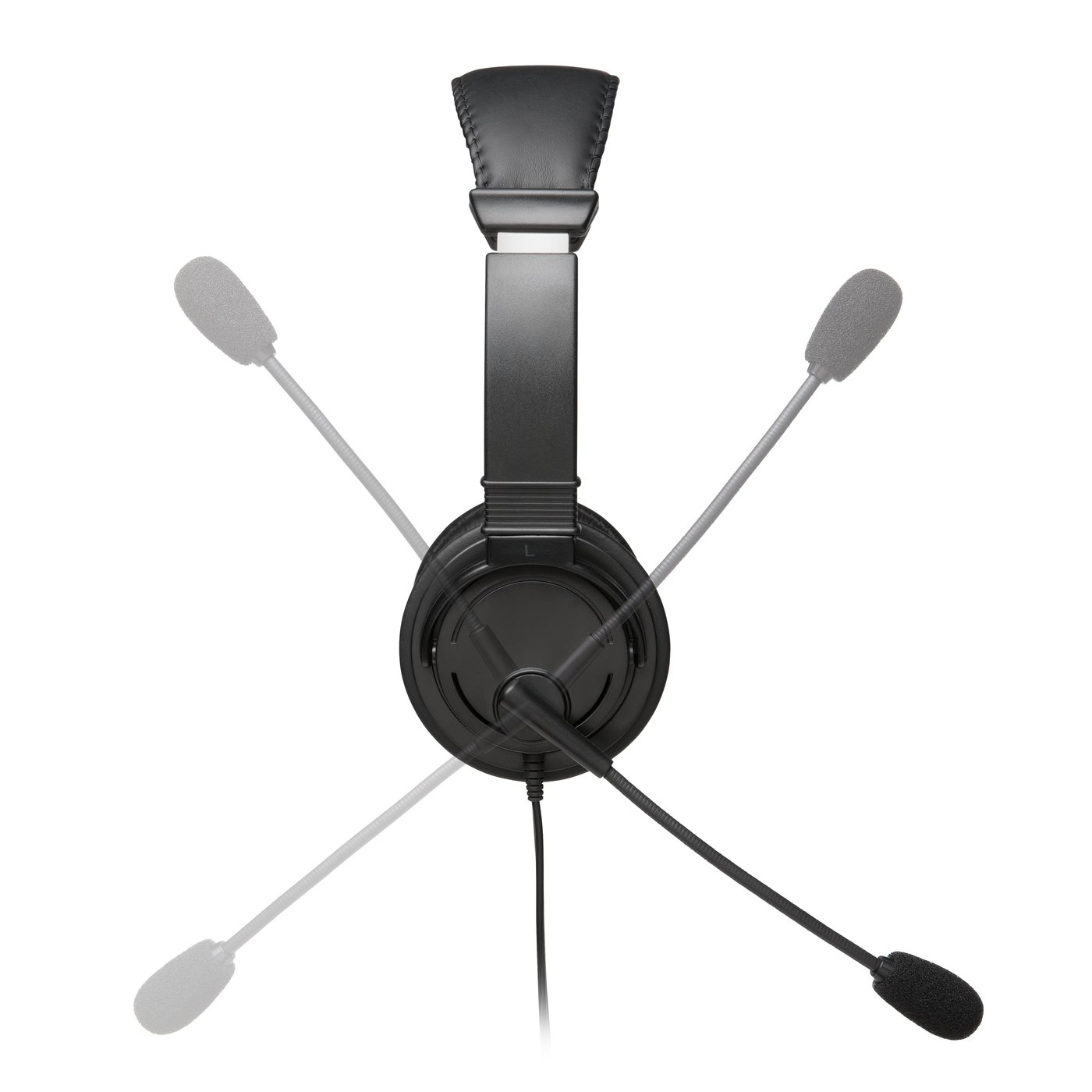 Kensington K97603WW headphones/headset Wired Head-band Calls/Music Black – image 2