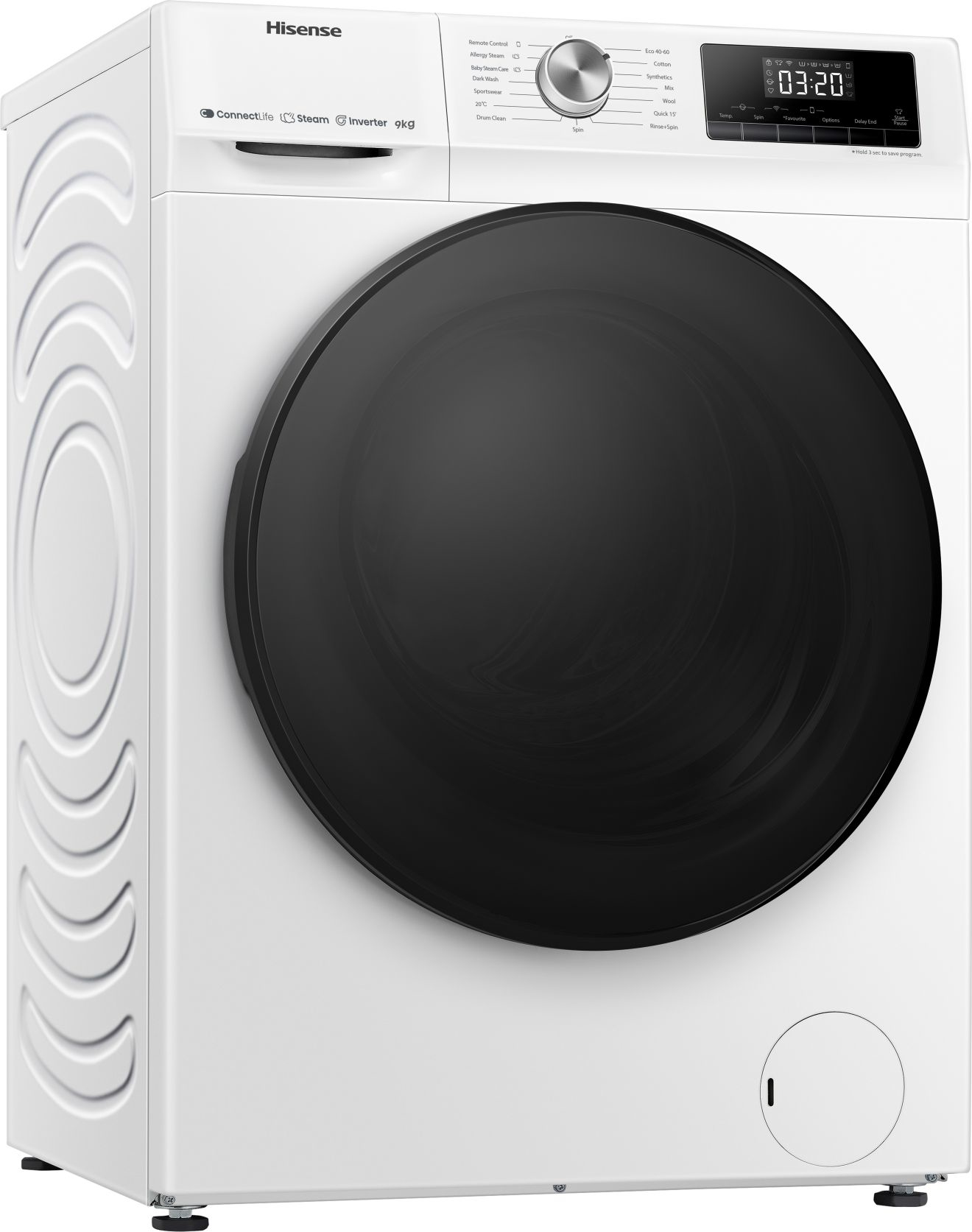 Hisense WFQA9014EVJMW washing machine Front-load – image 2