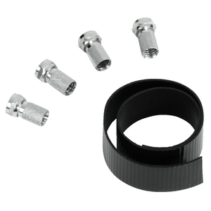 Hama 00047468 satellite antenna Black
