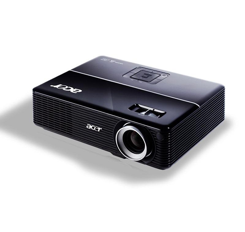 Acer P1203 Standard throw projector 3100 ANSI lumens DLP XGA (1024x768) Black – image 1