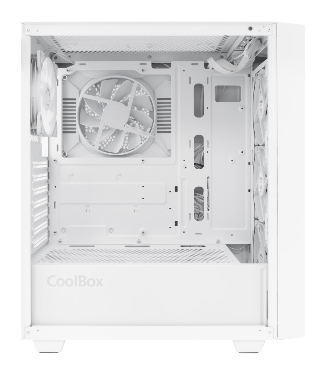 CoolBox COO-CHA-GA300W-0 computer case Tower White image 3